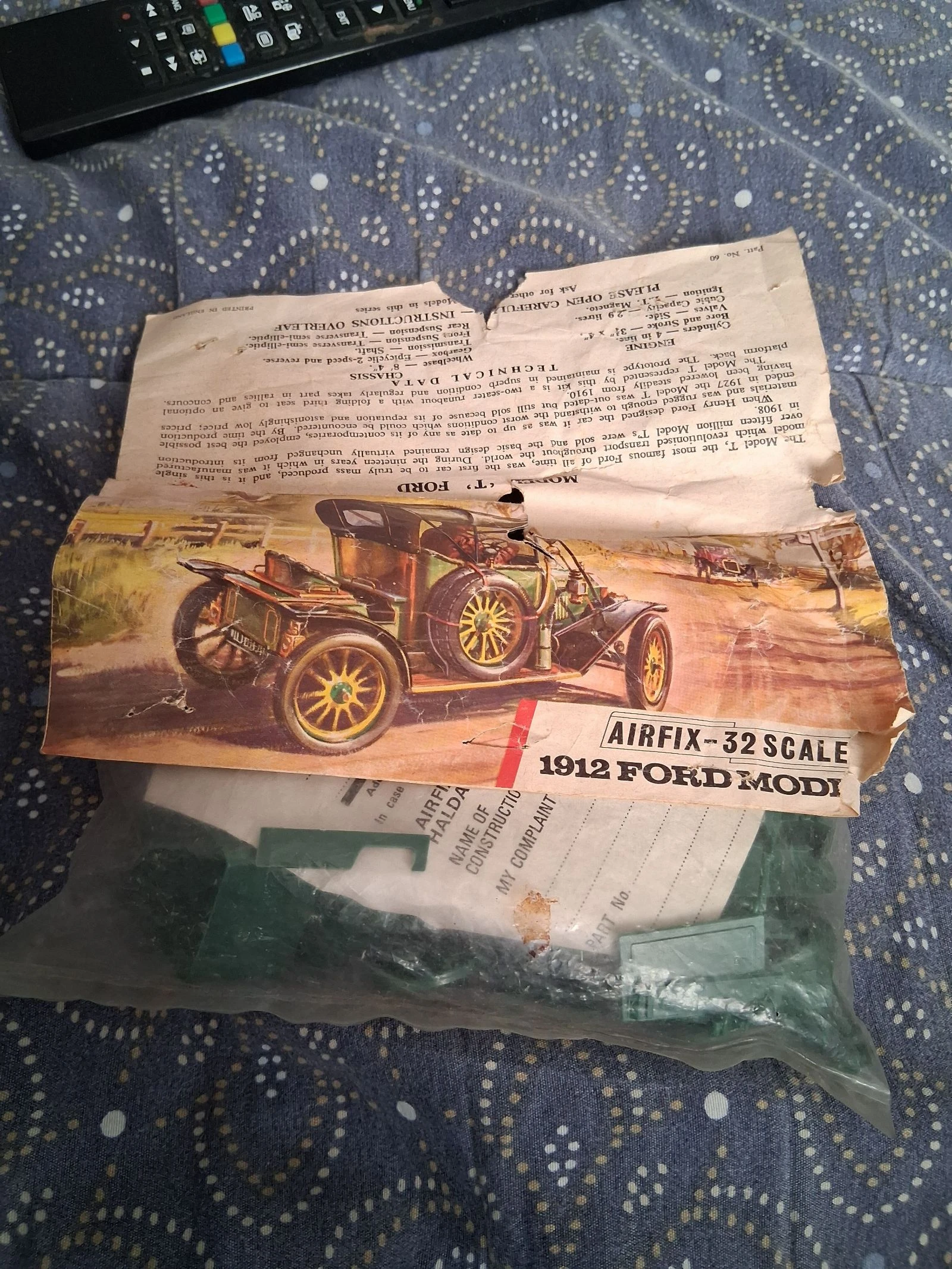 Airfix 1912  Ford modèle